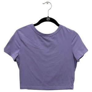 Wild Fable Lavender Crop Tee